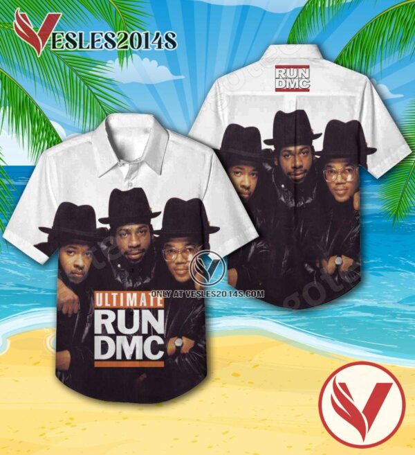 Ultimate Run Dmc Album Cover Hawaiian Shirt, Unique Gifts For Music Lovers - Vesles2014S