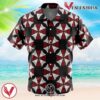 Umbrella Corporation Resident Evil Hawaiian Button Up Shirt, Perfect Gifts For Anime Lovers - Vesles2014S