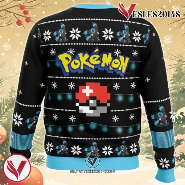 Umbreon Pokemon Ugly Christmas Sweater, Unique Christmas Gift For Fans - Vesles2014S 1