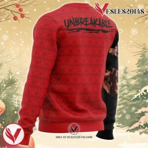 Unbreakable Red Riot My Hero Academia Ugly Christmas Sweater, Unique Christmas Gift For Fans - Vesles2014S 2
