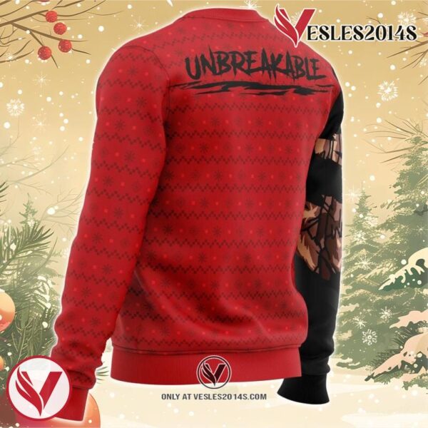 Unbreakable Red Riot My Hero Academia Ugly Christmas Sweater, Unique Christmas Gift For Fans - Vesles2014S 2
