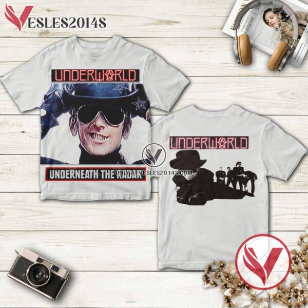 Underworld Underneath The Radar Album Cover Shirt, Unique Gifts For Music Lovers - Vesles2014S