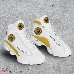 United City FC Air Jordan 13 Shoes, Best Sneaker Gifts For Fans - Vesles2014s