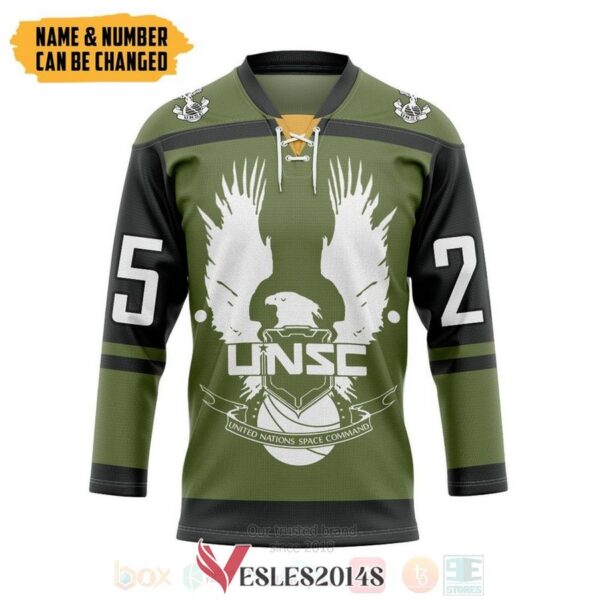 United Nations Security Council Halo Infinite Personalized Hockey Jersey, Trending Gifts For Fans - Vesles2014s