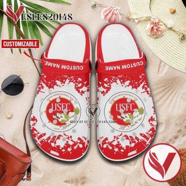 United Sikkim Custom Name Crocs Shoes For Men And Women, Unique Clogs Shoes For Fans - Vesles2014S 1