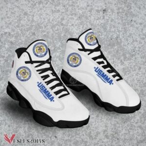 United States Merchant Marine Academy Air Jordan 13 Shoes, Best Sneaker Gifts For Fans - Vesles2014s 1