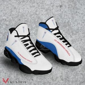 Universidad Catolica Logo Air Jordan 13 Shoes, Best Sneaker Gifts For Fans - Vesles2014s 1