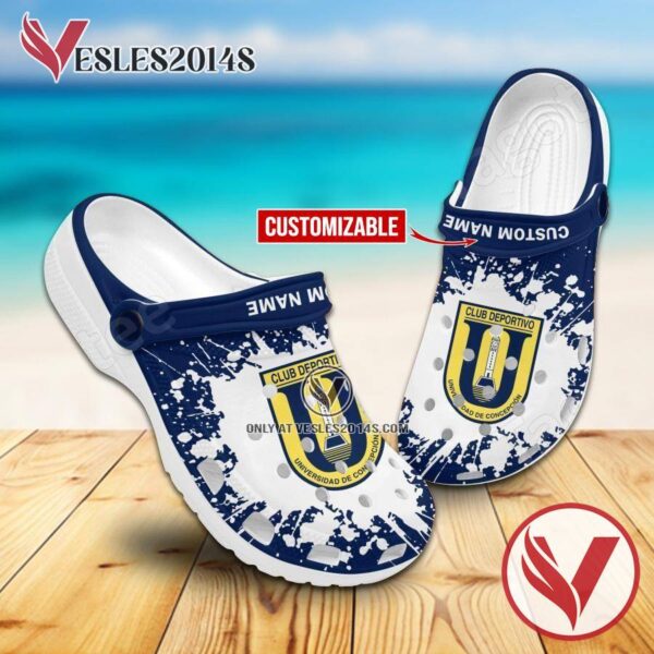 Universidad de Concepcion Custom Name Crocs Shoes For Men And Women, Unique Clogs Shoes For Fans - Vesles2014S