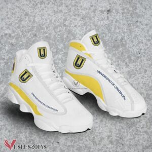 Universidad de Concepcion Logo Air Jordan 13 Shoes, Best Sneaker Gifts For Fans - Vesles2014s