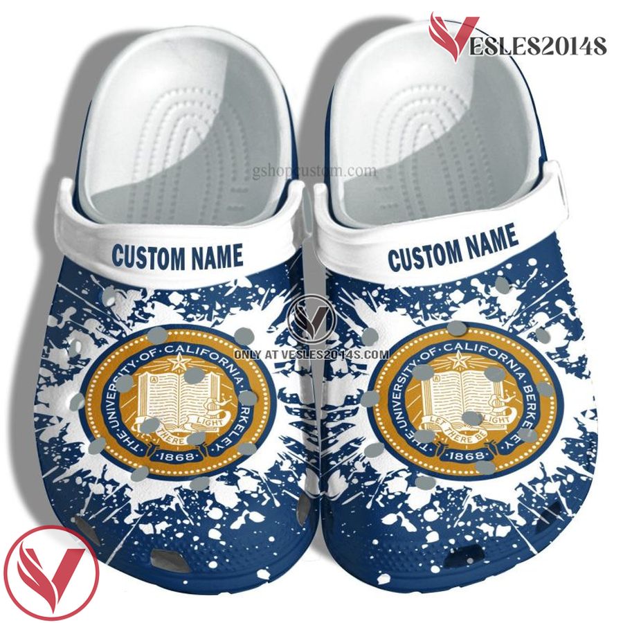 University Of California Berkeley Croc Shoes Customize- University Graduation Gifts Shoes Admission Gift, Unique Gift From  Vesles2014S