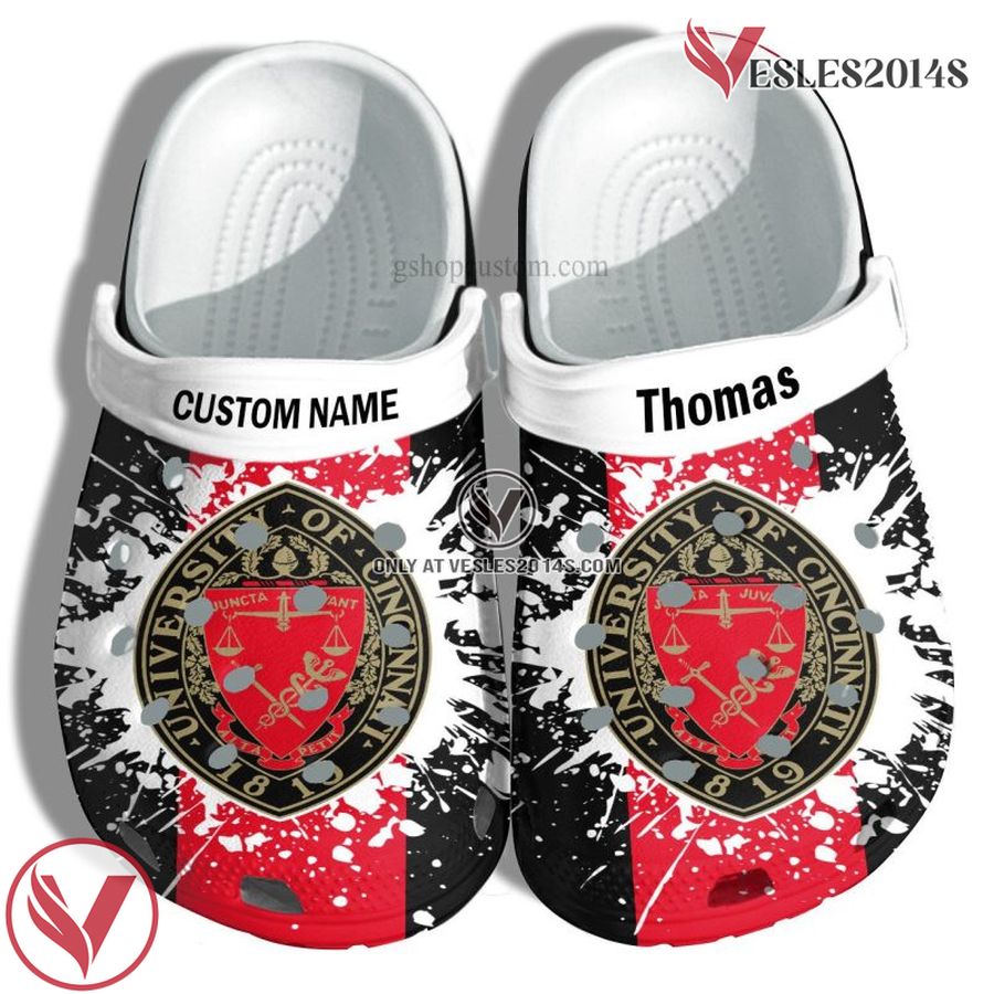 University Of Cincinnati Graduation Gifts Croc Shoes Customize- Admission Gift Shoes, Unique Gift From  Vesles2014S