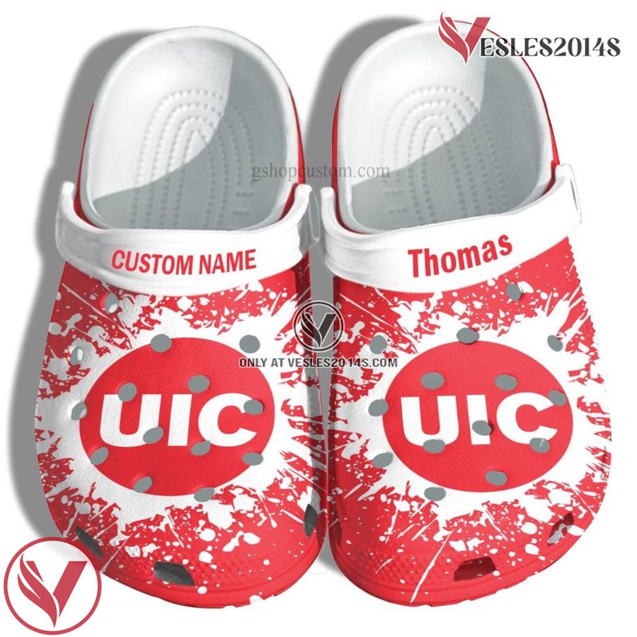 University Of Illinois At Chicago Graduation Gifts Croc Shoes Customize- Admission Gift Shoes, Unique Gift From  Vesles2014S