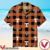 University Of Texas Black And Orange Checkered Background Hawaiian Shirt, Unique Gifts For Friends - Vesles2014S 1