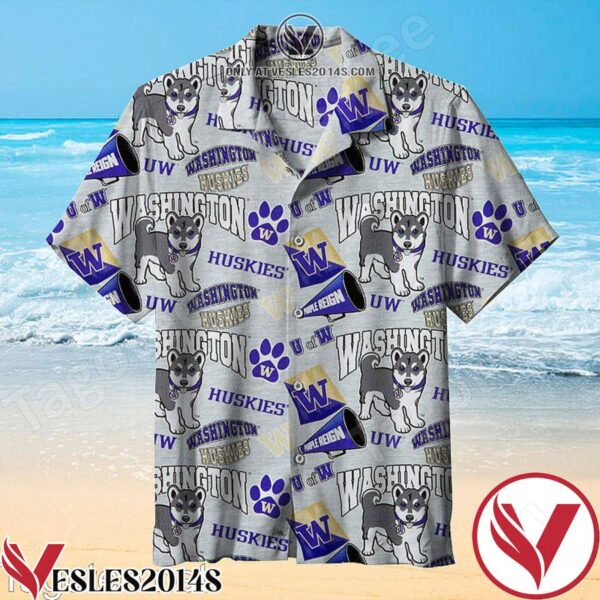 University Of Washington Huskies Purple Reign Grey Hawaiian Shirt, Unique Gifts For Friends - Vesles2014S 1