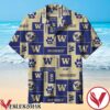 University Of Washington Vintage Squares Hawaiian Shirt, Unique Gifts For Friends - Vesles2014S 1