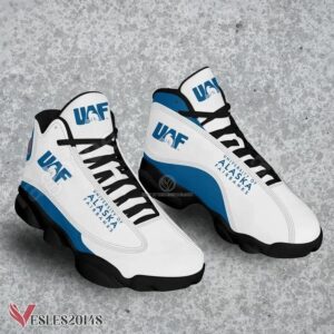 University of Alaska Fairbanks Air Jordan 13 Shoes, Best Sneaker Gifts For Fans - Vesles2014s