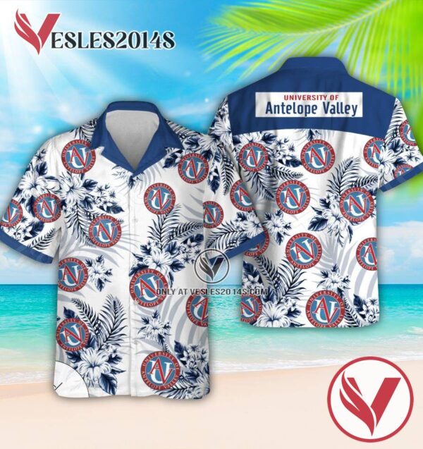 University of Antelope Valley Short Sleeve Aloha Combo Hawaiian, Best Outfit For Holiday - Vesles2014S