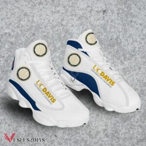 University of California-Davis Air Jordan 13 Shoes, Best Sneaker Gifts For Fans - Vesles2014s 1