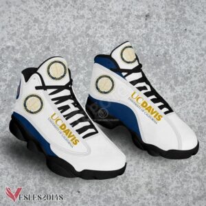 University of California-Davis Air Jordan 13 Shoes, Best Sneaker Gifts For Fans - Vesles2014s