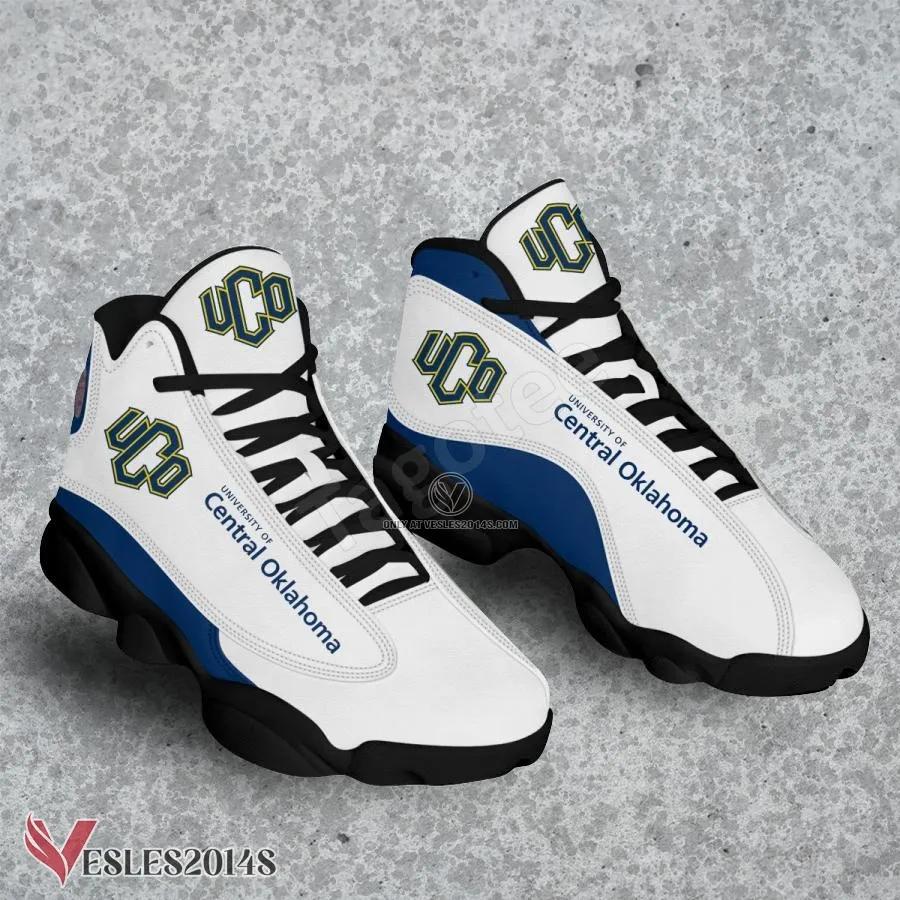 University of Central Oklahoma Logo Air Jordan 13 Shoes, Best Sneaker Gifts For Fans - Vesles2014s