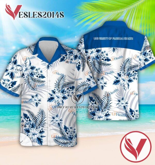 University of Florida Health Jacksonville Logo Hawaiian Suit, Perfect Gifts Idea In Holiday - Vesles2014S
