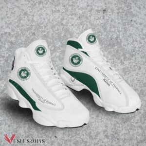 University of Hawaii at Manoa Logo Air Jordan 13 Shoes, Best Sneaker Gifts For Fans - Vesles2014s