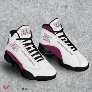 University of Holy Cross Air Jordan 13 Shoes, Best Sneaker Gifts For Fans - Vesles2014s 1