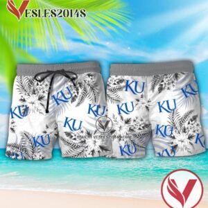 University of Kansas Logo Beach Shirts, Shorts, Perfect Gifts Idea In Holiday - Vesles2014S 1