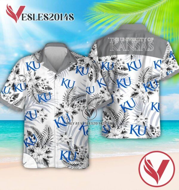 University of Kansas Logo Beach Shirts, Shorts, Perfect Gifts Idea In Holiday - Vesles2014S