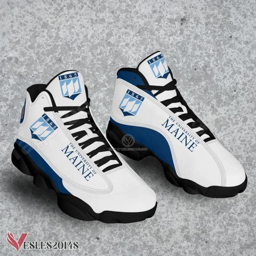 University of Maine Air Jordan 13 Shoes, Best Sneaker Gifts For Fans - Vesles2014s