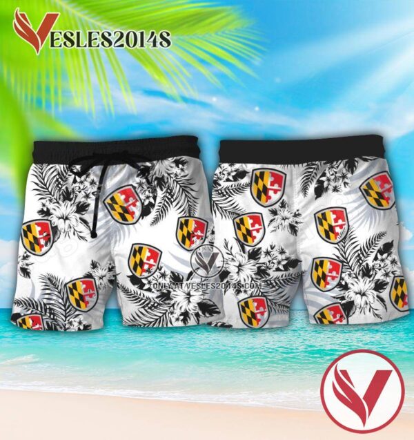 University of Maryland-Baltimore County Logo Aloha Summer Shirt, Perfect Gifts Idea In Holiday - Vesles2014S 1