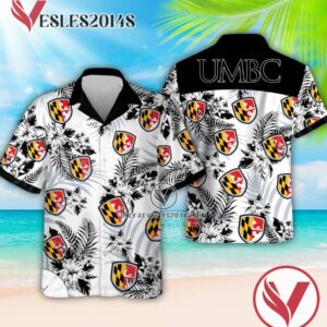University of Maryland-Baltimore County Logo Aloha Summer Shirt, Perfect Gifts Idea In Holiday - Vesles2014S