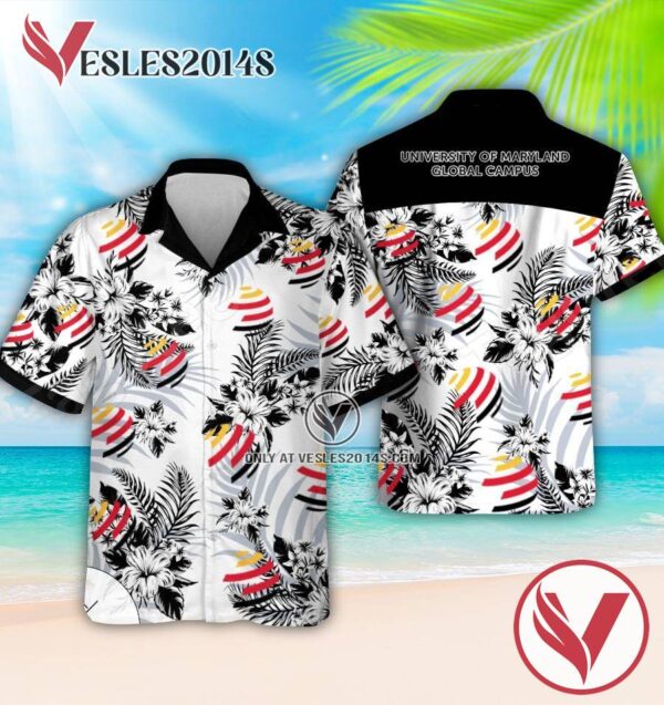 University of Maryland Global Campus Logo Hawaiian Suit, Unique Outfit For Fans - Vesles2014S