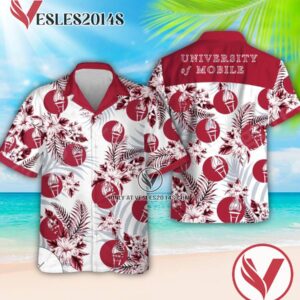 University of Mobile Logo Short Sleeve Shirt, Perfect Gifts Idea In Holiday - Vesles2014S