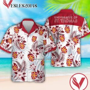 University of St Thomas Logo Hawaiian Suit, Perfect Gifts Idea In Holiday - Vesles2014S
