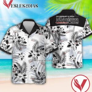 University of Texas M. D. Anderson Cancer Center Logo Hawaiian Suit, Perfect Gifts Idea In Holiday - Vesles2014S