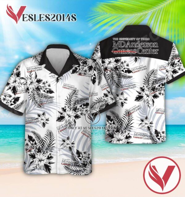 University of Texas M. D. Anderson Cancer Center Logo Hawaiian Suit, Perfect Gifts Idea In Holiday - Vesles2014S