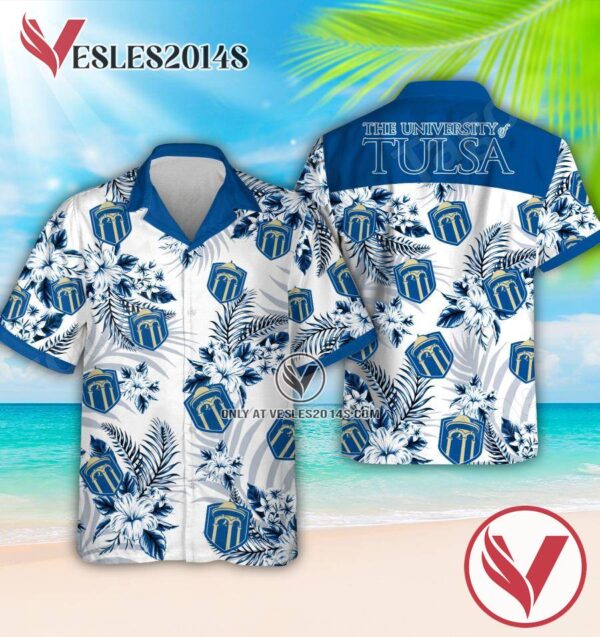 University of Tulsa Hawaiian Shirt, Beach Shorts, Perfect Gifts Idea In Holiday - Vesles2014S