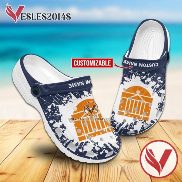 University of Virginia Crocs Classic Clogs, Unique Footwear For Fans - Vesles2014S