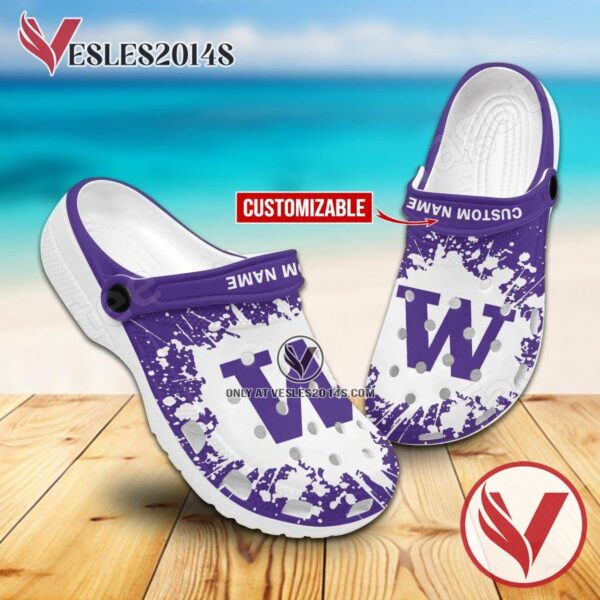 University of Washington Bothell Custom Crocs Shoes For Men And Women, Unique Clogs Shoes For Fans - Vesles2014S