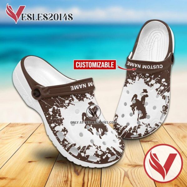 University of Wyoming Crocs Shoes For Men And Women, Unique Clogs Shoes For Fans - Vesles2014S
