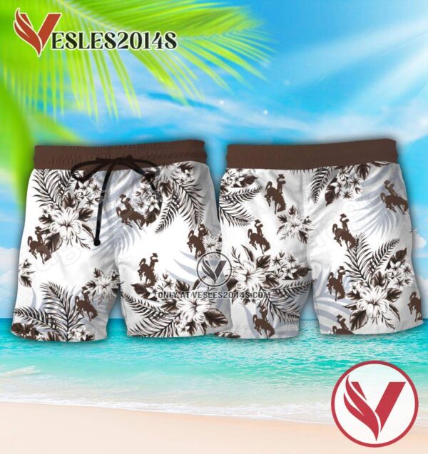 University of Wyoming Short Sleeve Aloha Combo Hawaiian, Best Outfit For Holiday - Vesles2014S 1