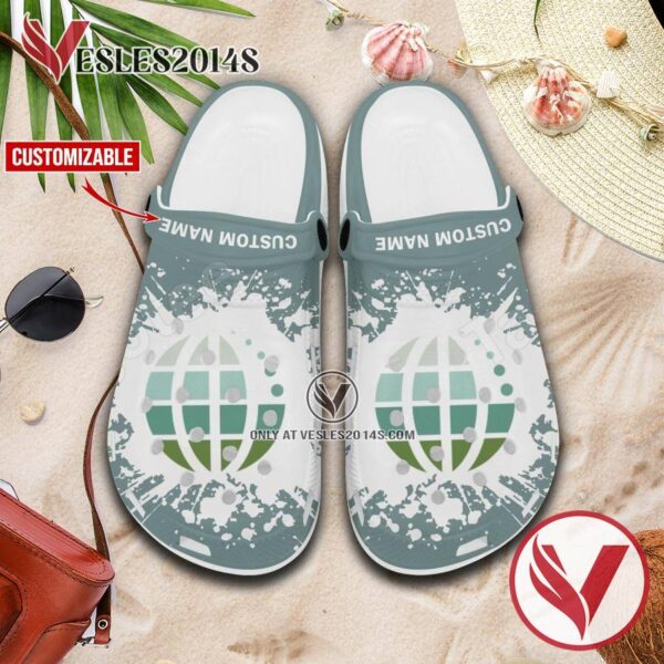 University of the Potomac-VA Campus Clog Unisex Crocs, Unique Footwear For Fans - Vesles2014S 1
