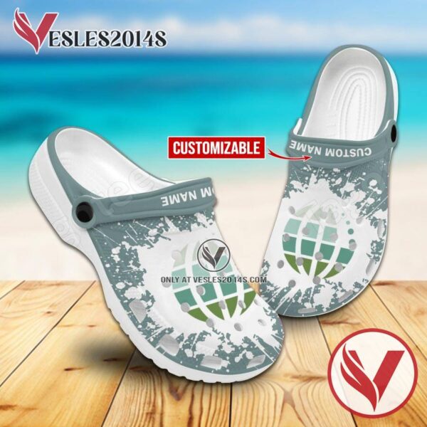 University of the Potomac-VA Campus Clog Unisex Crocs, Unique Footwear For Fans - Vesles2014S