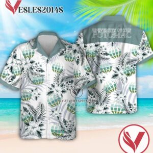 University of the Potomac-VA Campus Logo Hawaiian Suit, Perfect Gifts Idea In Holiday - Vesles2014S