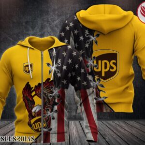 Ups Uniform Custom Hoodie Style 8 - Vesles2014S 1