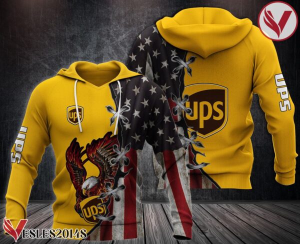 Ups Uniform Custom Hoodie Style 8 - Vesles2014S