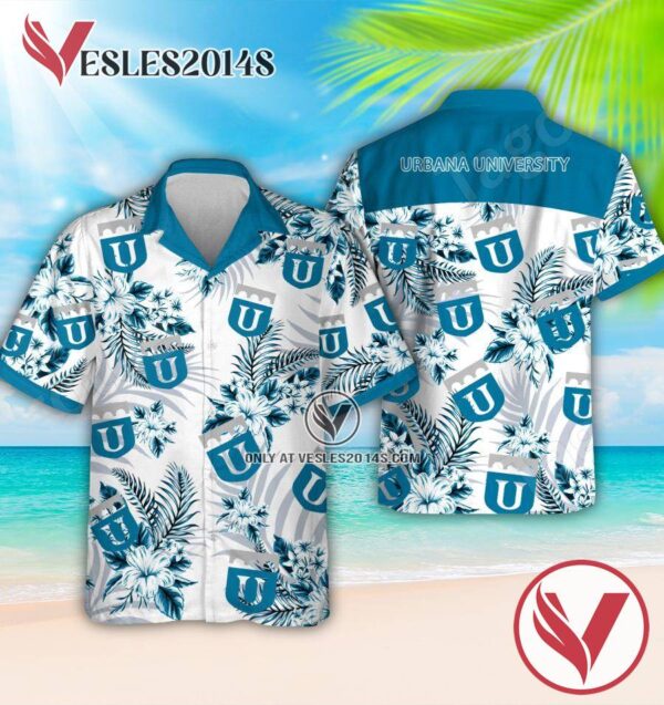 Urbana University Short Sleeve Shirt, Summer Shorts, Perfect Gifts Idea In Holiday - Vesles2014S