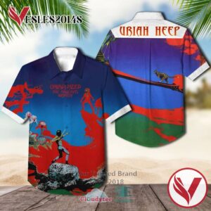 Uriah Heep Birthday Casual Hawaiian Shirt, Best Gifts For Summer Vesles2014S 1