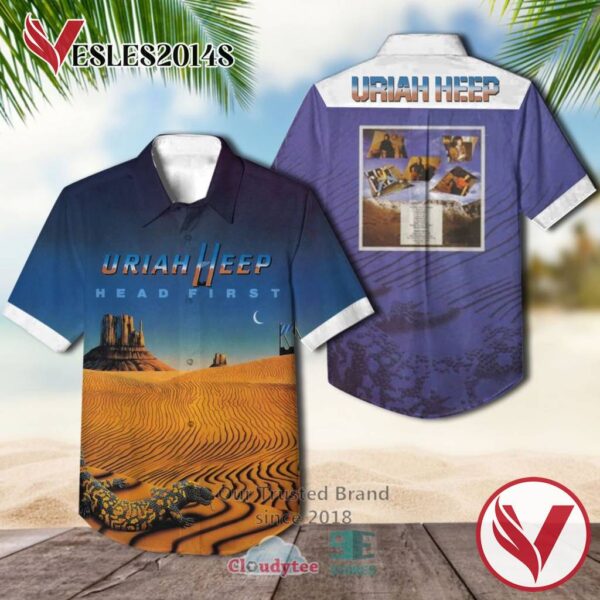 Uriah Heep First Casual Hawaiian Shirt, Best Gifts For Summer Vesles2014S 1